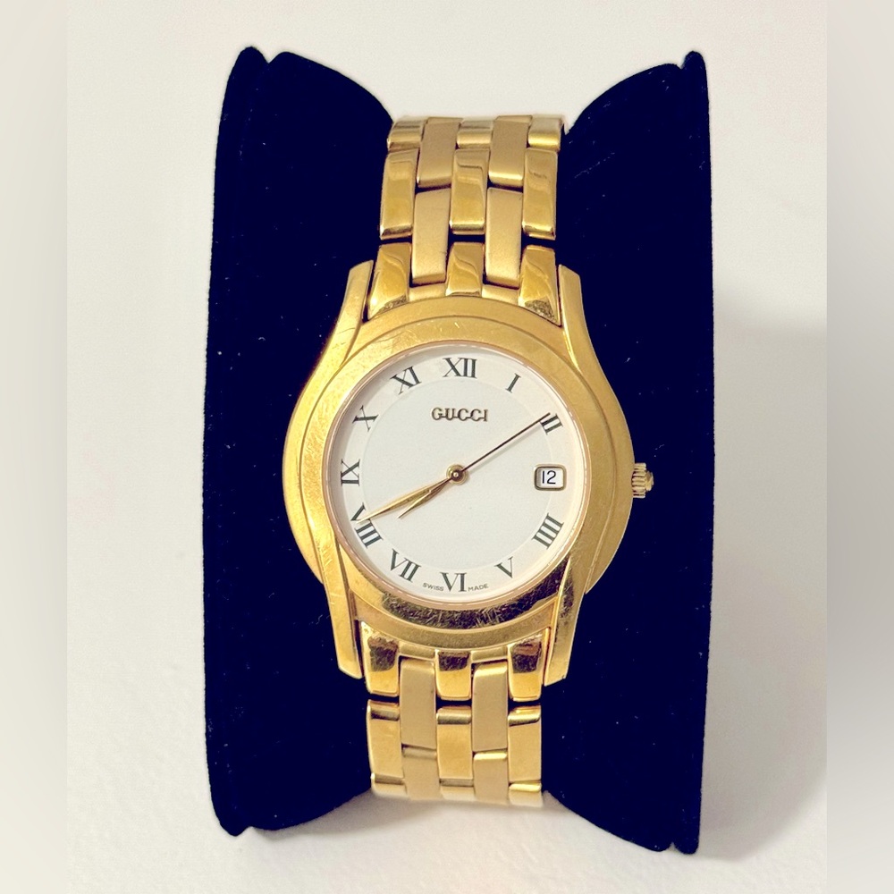 VINTAGE GUCCI Stainless Steel 5400M Quartz Watch